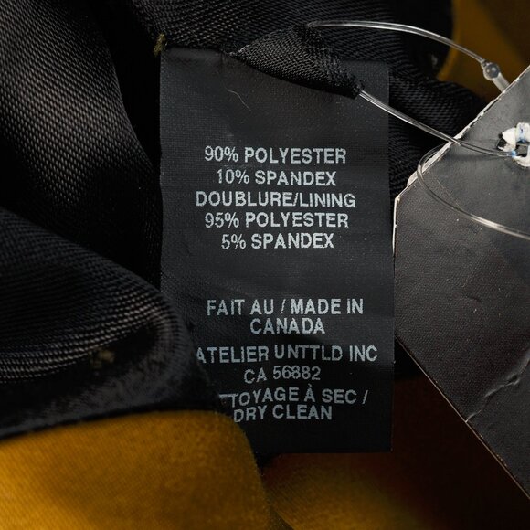 UNTTLD AW/18 Rafael Green Velvet Satin-Trim Blazer - Picture 9 of 9